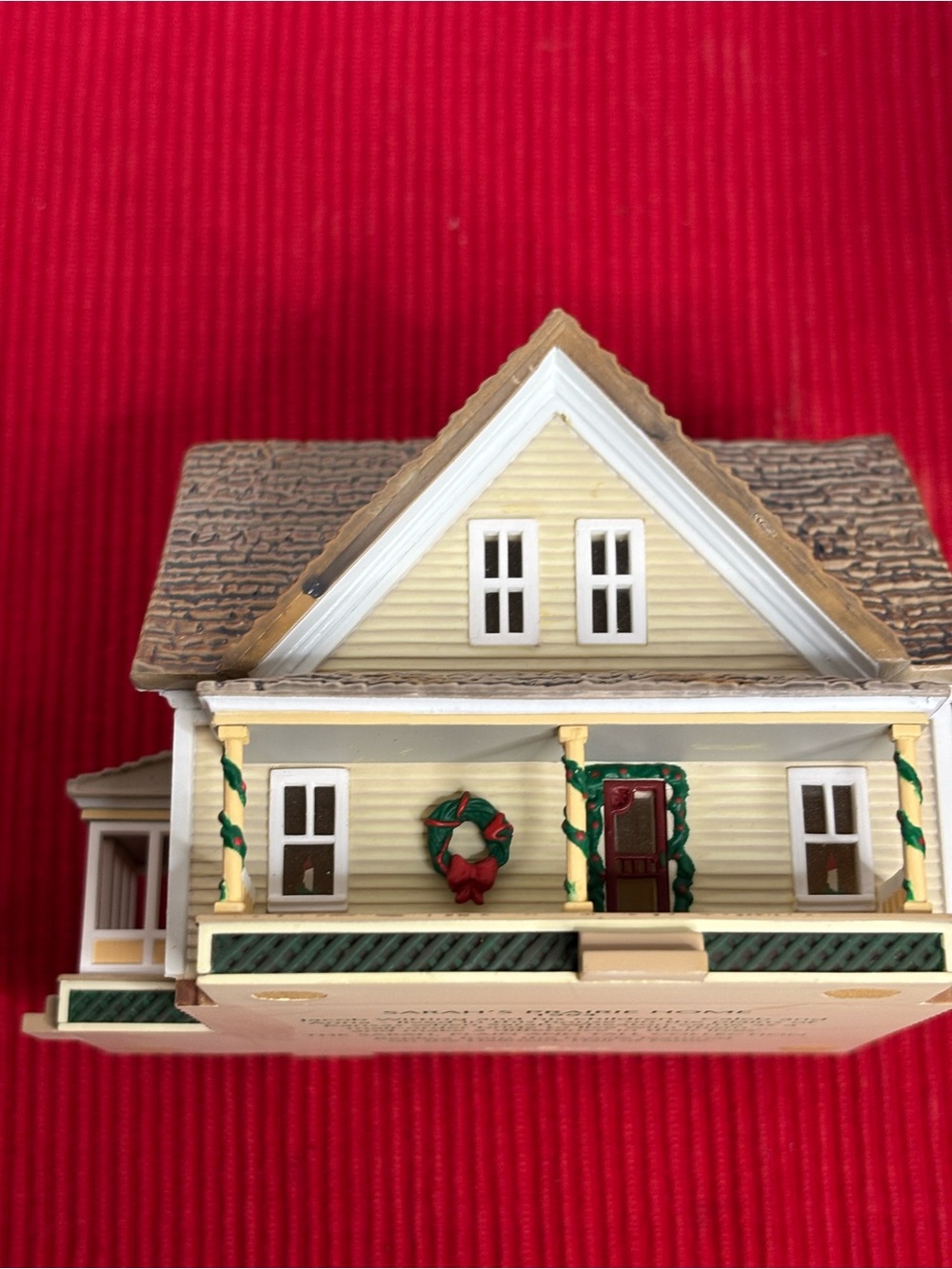 Hallmark 1994 “Sarah,Plain and Tall Collection”Prairie House Decorative